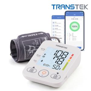 트랜스텍 블루투스 자동 전자 가정용 혈압계 혈압측정기 TMB-2271-BK