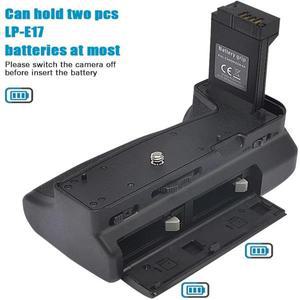 Mcopus BGEOS RP 수직 배터리 그립  EOS R8 SLR 디지털 카메라용 1 개 또는 2 LPE17 작동