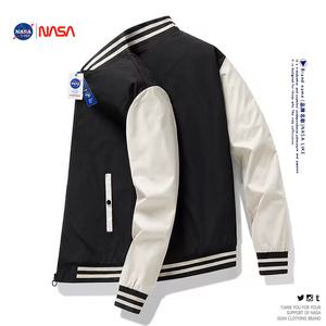 항공 점퍼 잠바 자켓 재킷 야구 봄 가을 작업복 NASA 연명 2024 남성 유니폼 트렌디한 봄버 식 캐주얼웨어