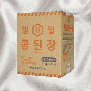 범일된장 범일콩된장 찌개용 고깃집 대용량 업소용 식자재 14kg 1개
