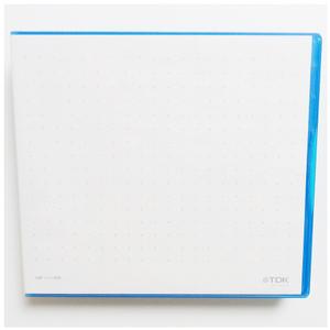 일본 TDK 브랜드 CD DVD 블루레이 12매 수납 부직포 파일 케이스