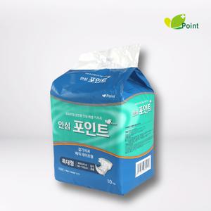 안심 포인트 겉기저귀 특대형 10팩 (최근제조/본사정품/공식제품)