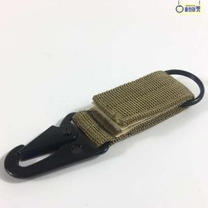 카라비너 밸크로 후크 합금 고리 홀더 배낭 가방 카메라 자전거 아웃도어 백패킹 캠핑 차박
