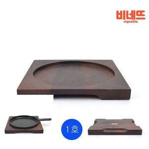 원형 무쇠팬 주물팬 받침대 1호 콘치즈판 업소용고기불판 고기돌판