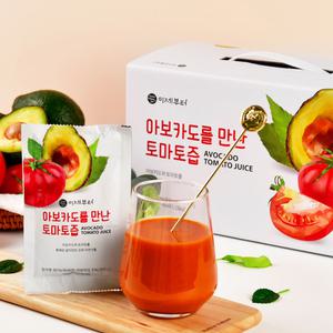 이제부터 통째로 갈아만든 아보카도 토마토즙 30포 60포