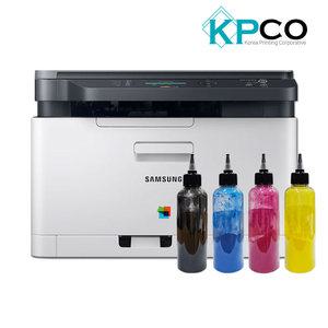 삼성 SL-C563W 컬러 레이저 프린터 정품 토너 포함 리필 토너 파우더 키트 제공