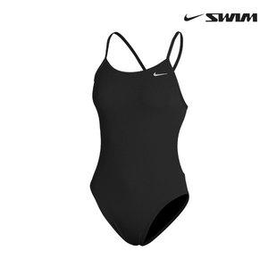 [나이키] NIKE 스윔 앤서 솔리드 컷아웃 탄탄이 하이컷 여성 원피스 수영복 NESSA018-001