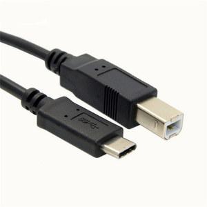 USB C에서 프린터 케이블 스캐너 엡손 브라더 프로 MIDI 제어 1m