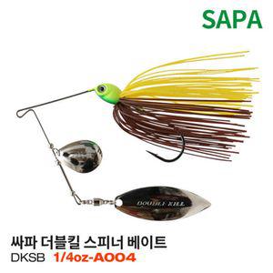 싸파 더블킬 스피너베이트 1 4oz-A004낚시용미끼 소프트 소프트웜 루어 낚시 모형