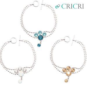 CRICRI 스윙 스와로브스키 크리스탈 제작 팔찌 기본형디자인 니켈프리 패션 기념일선물 여자친구선물