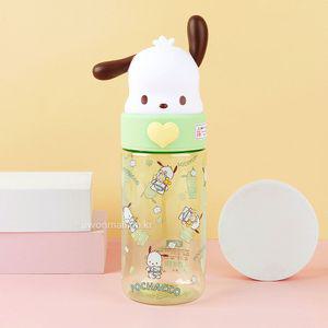 산리오 포차코 입체 피규어 물통 500ml캐릭터보틀 유아동보틀 유아동물병 아