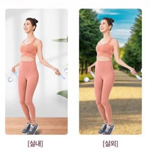 카운팅 줄없는 줄넘기 홈트 운동소품 색상 1개 택1