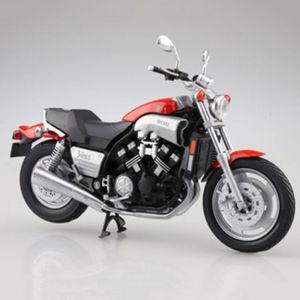 1 12 야마하 Vmax 파이어 레드오토바이 다이캐스팅 캐스트 모형 바이크 소품 프라모델