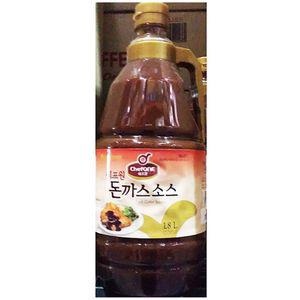 대상 쉐프원 돈까스 소스 1.8L X6 양념 액상 오므라이스 가정용 업소용 요리 용요리