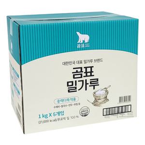 곰표 밀가루 1kg X 6개 중력분 다목적용 중력밀가루 코스트코