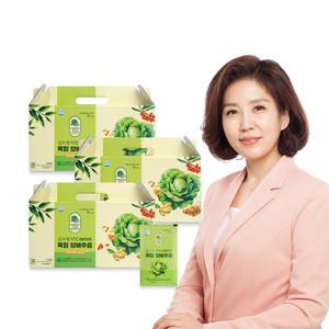 김소형원방 육합 양배추즙 30포X3개 국내산 100% 무안 양배추 액기스 주스 위에 좋은음식 건강 6개 전통원료 감귤껍질 생강 유근피 백출 창출 구기자 비타민U 식이섬유 HACCP