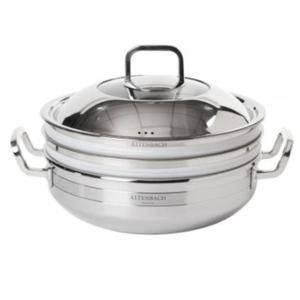 알텐바흐 인덕션 스텐 찜기 냄비 멀티웍 추천 28cm