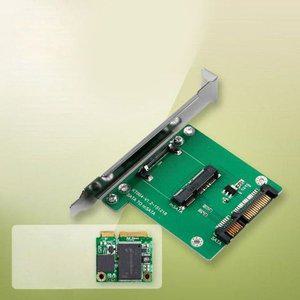 고품질 SATA 컨버터 PC용 확장 패널 mSATA to SATA 변환 26mm ide 컴퓨터케이블 하드케이블 (WFHRE2L)