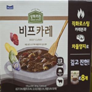 상하키친 비프 카레 170g x 8ea 코스트코 653193