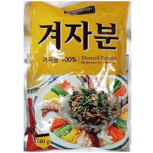 에스비 겨자 가루 240g X10양 분말 업소용 겨자분