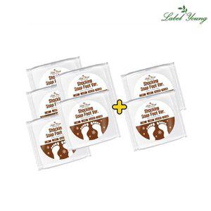 [라벨영][7개 세트] 쇼킹솝 풋버전(발꼬락 비누) / 발 땀+냄새+각질 멀티케어 문제성 발고민전용