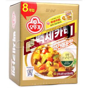 오뚜기 백세카레 약간매운맛  100g x 8개 코스트코