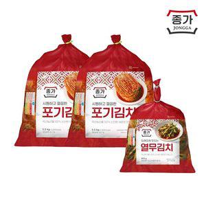 종가 종가집 중부식 포기김치 10.4kg + 열무김치 400g
