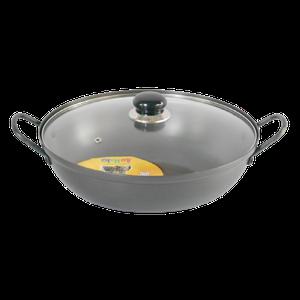 업소용 전골 냄비 30cm 아망떼 뚜껑포함 경질 찌개 국산