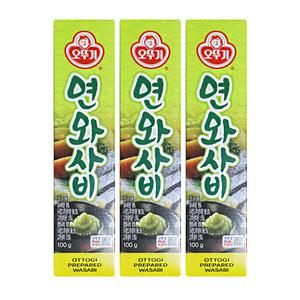오뚜기 연와사비 100g 3개 와사비 고추냉이 겨자