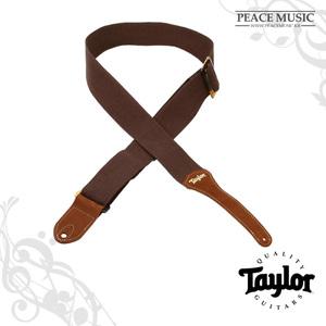 테일러 기타 스트랩 TAYLOR CHOCOLATE BROWN COTTEN 2 GS MINI 멜빵 코튼 어깨끈 통기타끈