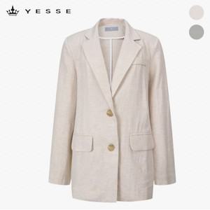 [하프클럽/예쎄](예쎄) 베이직 린넨 자켓(YU07JK01M)