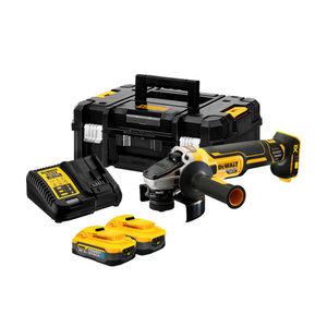 디월트 DCG405H2T 20V MAX 충전 그라인더 5.0Ahx2개