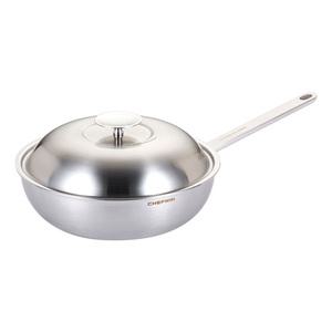 [11%쿠폰다운] 쉐프윈 316 스텐 통5중 멀티웍(뚜껑포함), 28cm, 1개