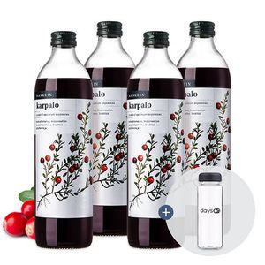 [핀란디아] 카스케인 크랜베리 원액 500ml x4병