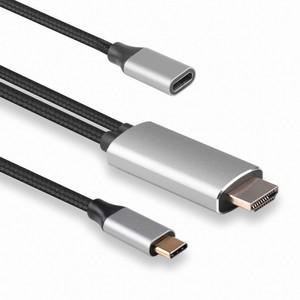 넥스트 NEXT-2246CHPD Type C to HDMI v1.4 미러링 케이블 1.8m