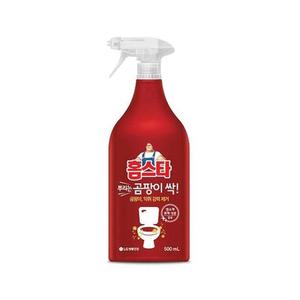 엘지생활건강 홈스타 뿌리는곰팡이싹 500ml-거품 폼스프레이 곰팡이 살균 제거 화장실