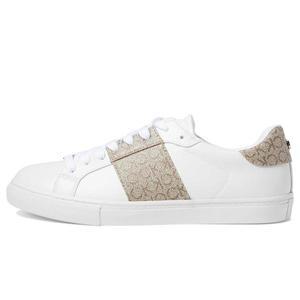 Calvin Klein 캘빈클라인 Womens GWENA Sneaker Whilte Logo Multi 142 85