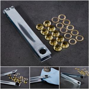 구멍 아일렛 펀치 뚫기 텐트 타프 보수 천 가죽 원단 가공 부속품 10mm