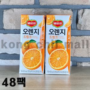 델몬트 드링크 오렌지 190ml 48팩