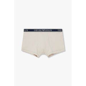 엠포리오 아르마니 EMPORIO ARMANI UNDERWEAR 남성 라인 로고 밴딩 드로즈_베이지_0814112316 2401162558 6