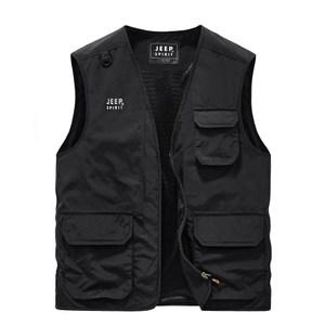 JEEP SPIRIT 지프 스피릿 남성 여름가을 멀티포켓 낚시조끼 아웃도어 캐주얼 베스트 LJ-2201+사은품