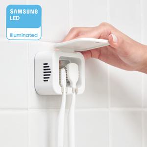 [프리쉐] 삼성전자 UV-C LED 2구 무선 히팅 바람 건조 칫솔살균기