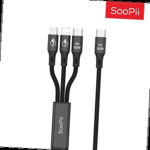 PD 3in1 80W 5V 9V 동시 초고속충전케이블 S07PD 30cm