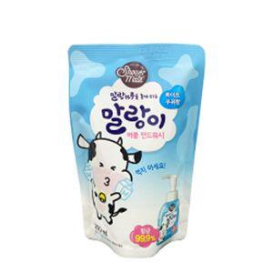 [오너클랜]말랑이 버블 핸드워시 화이트 리필 250ml 손세정제