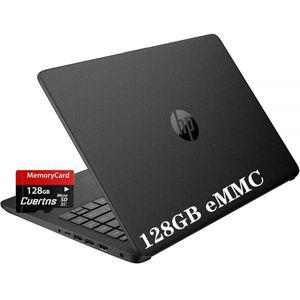 HP Stream 14인치 HD 얇고 가벼운 노트북 인텔 셀러론 N4120 16GB RAM 128GB eMMC 스토리지 긴 배터리 수명