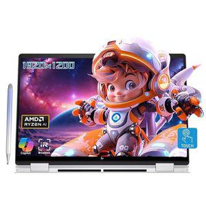 Hp Envy 2024 14인치 AI 2-in-1 슬림 노트북 WUXGA 터치스크린 AMD Ryzen 7 8840HS (Beats i7 1355U) LPDDR