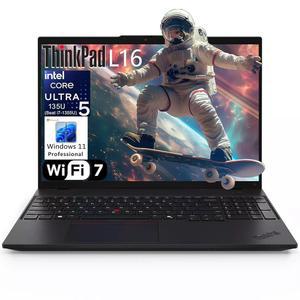Lenovo 씽크패드 L16 Gen 1 16인치 FHD+ 비즈니스 노트북 컴퓨터 인텔 12코어 울트라 5 135U (비트 i7-1355
