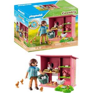 Playmobil 플레이모빌 닭장 놀이세트 피규어 포함