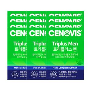 세노비스 트리플러스 맨 1060mg 90캡슐 12개