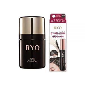 RYO 헤어 쿠션 7g+우아채 새치 헤어 마스카라 12ml